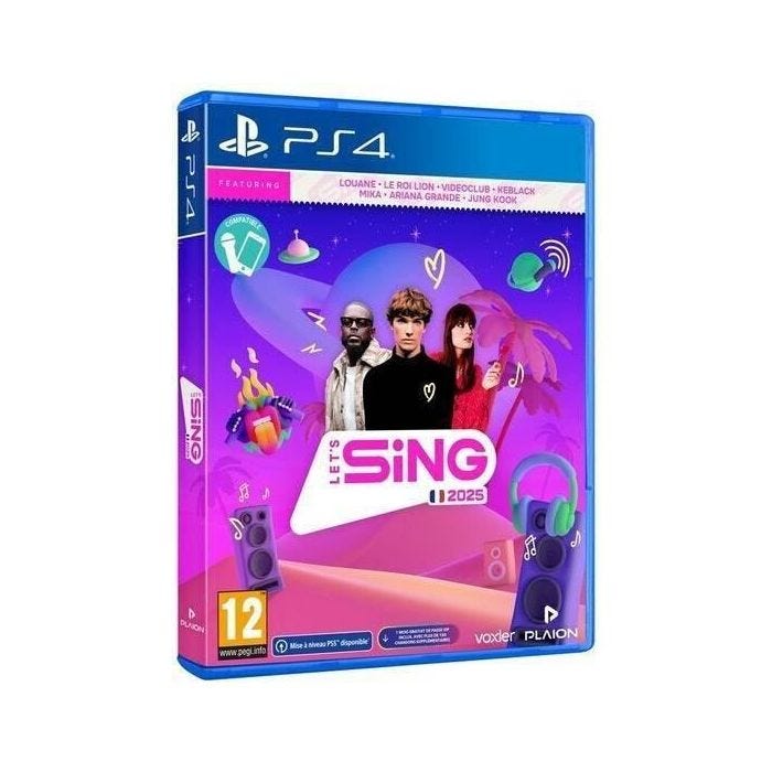 Let's Sing 2025 - Jeu PS4