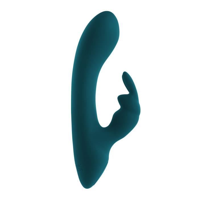Vibromasseur - Playboy - Petit Lapin - Point G - Silicone - Noir