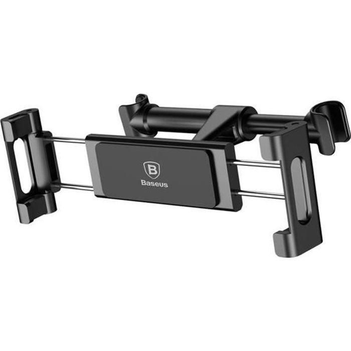 Support voiture appui-tête pour smartphones et tablettes 4,7'' à 12,9'' - Baseus