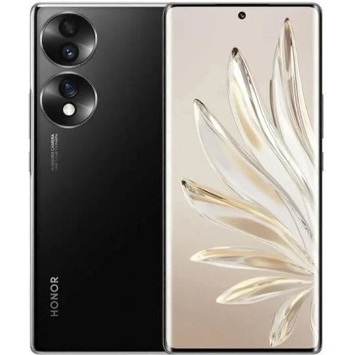 TÉLÉPHONIE, Smartphone, GSM/GPRS/EDGE/UMTS/HSDPA, Honor, Honor Honor 70 8+256 Noir