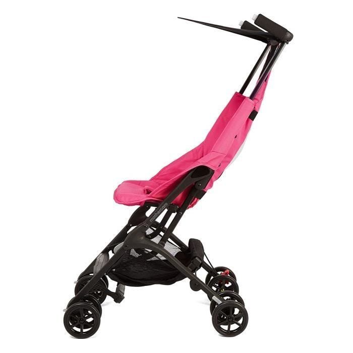 Poussette compacte XSS coloris Rose Ultra légère