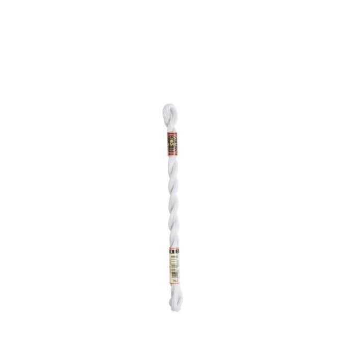 Fil - DMC - Coton Perlé Small N8 - Couleur 762 - 100% coton - 25 mètres
