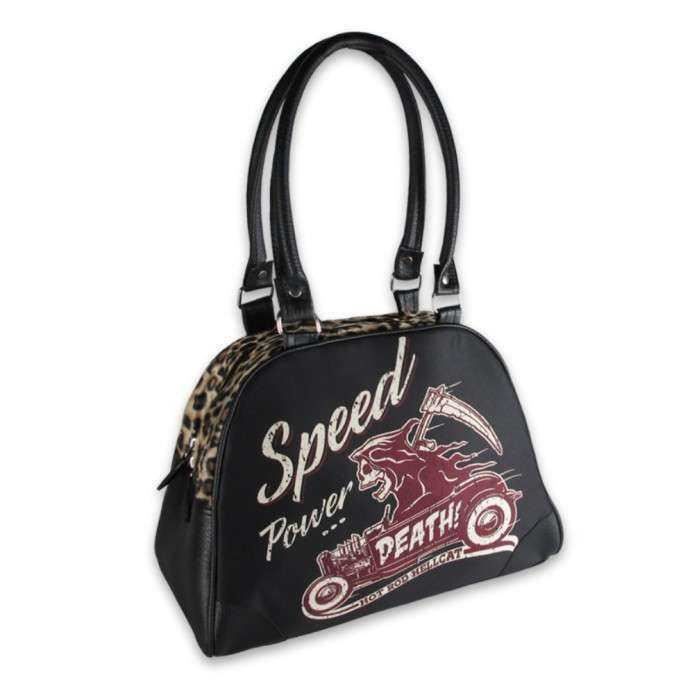 Sac à main bowling Hot Rod Hellcat Reaper - Noir - Synthétique - Porté main
