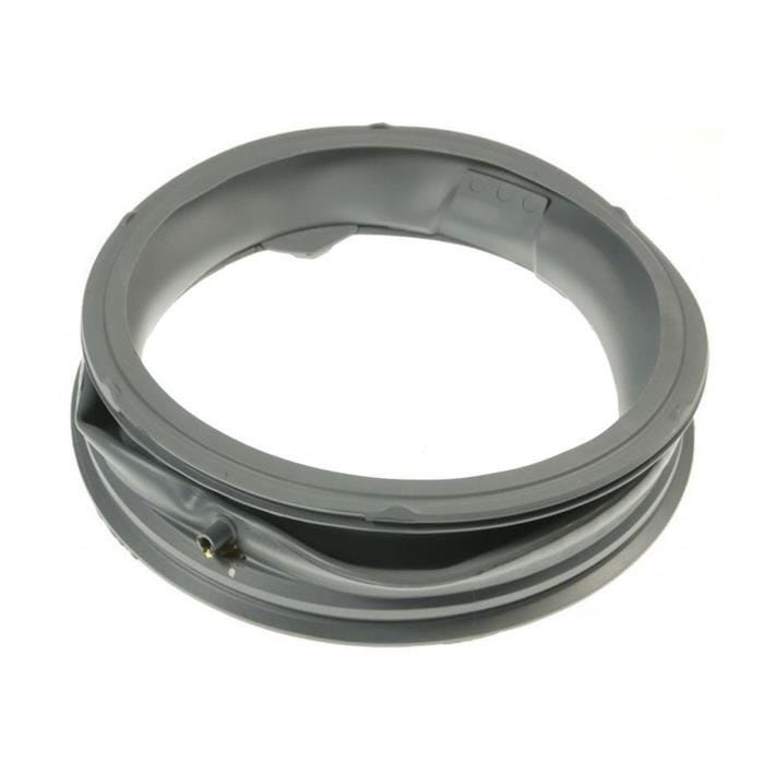 Joint de hublot - SOS Accessoire - Lave-linge LG - 1 tube simple ouvert - 3 trous fermés - Gris