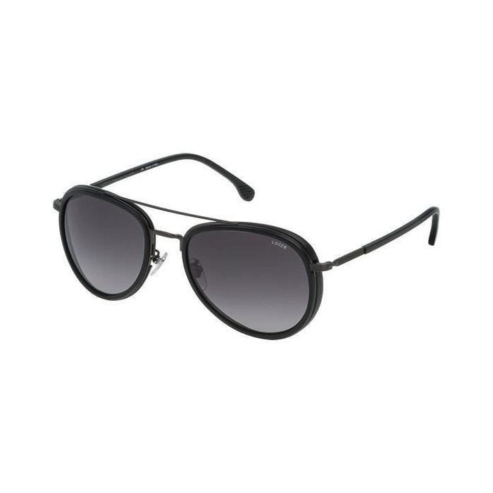 Lunettes de soleil - Lozza - SL2281M56627F - Marron - Métal - Protection UV 100%