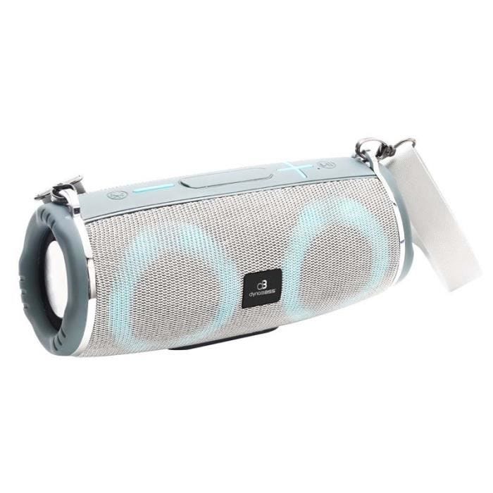 Enceinte Portable - Dynabass - DBE30 - 10W - Bluetooth 5.3 - Éclairage RGB LED