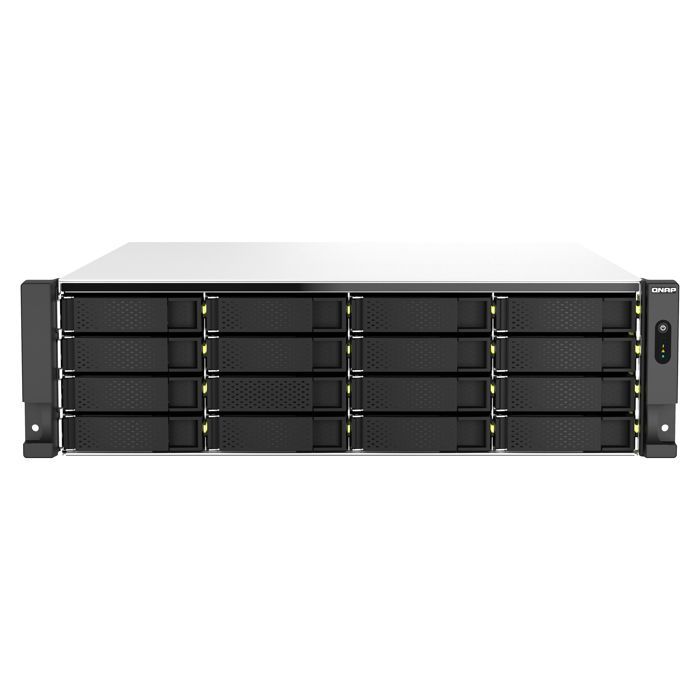 NAS Rack 3U - QNAP - TS-H2287XU-RP - Intel Xeon E-2336 - 32 Go RAM - 22 Baies de stockage