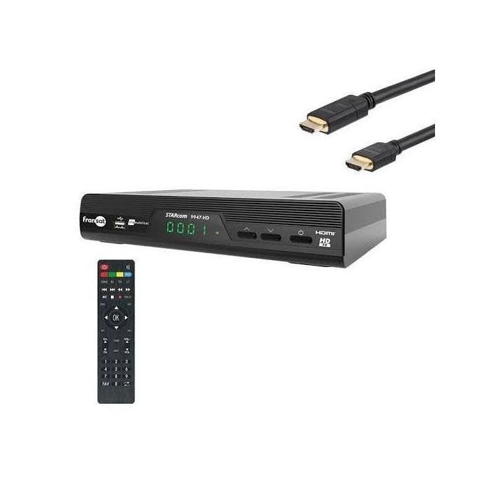 RECEPTEUR FRANSAT HD STARcom 9947+HDMI ( VENDU SANS CARTE FRANSAT) HD ME