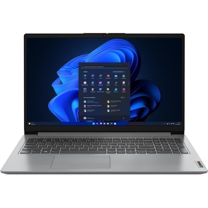 PC Portable LENOVO IdeaPad 1 15IGL7 | Windows 11 - 15,6" FHD - Celeron N4500 - RAM 8 Go - Stockage 256 Go - AZERTY