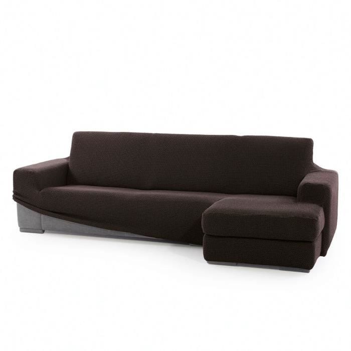 Housse de Canapé Sofaskins - Housse Canapé Marron | Housses de Canapé Bras Gauche Court 210 - 340 cm
