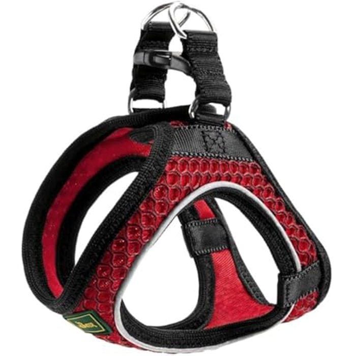 Harnais - HUNTER - Comfort Xxs - Rouge - Réfléchissant - Tissu respirant