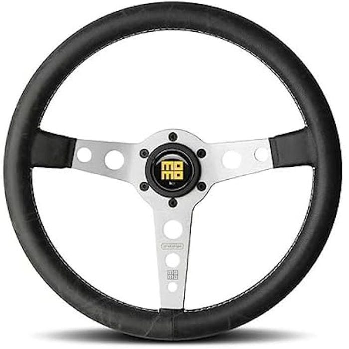 Volante - MOMO - Prototipo Heritage 350 SIL - Couleur Noir - Design Classique - Confort Optimal