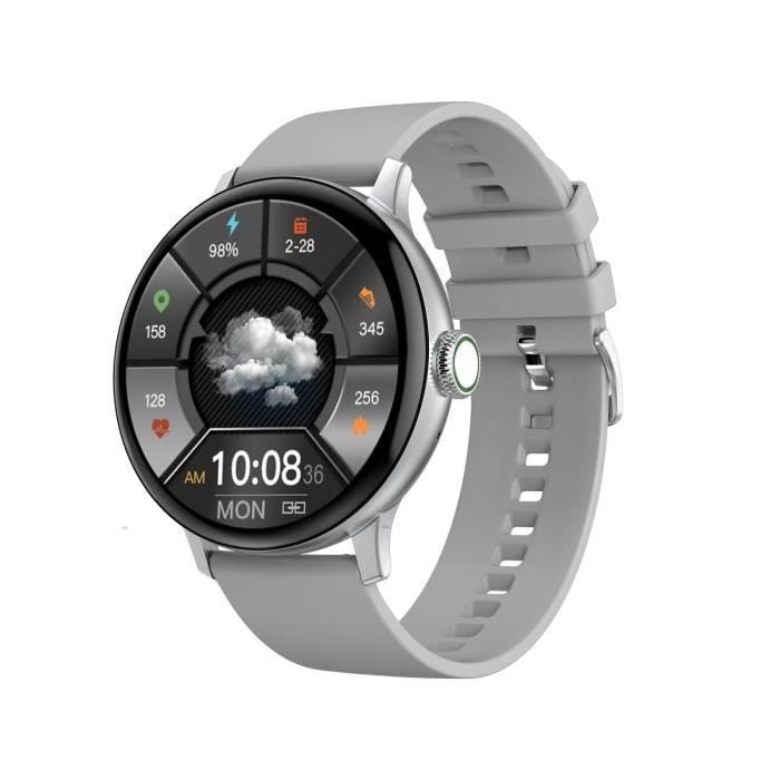 Montre Connectée - YONIS - IP68 - Appel Bluetooth - Suivi Santé - Charge Sans Fil