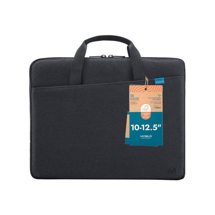 Sacoche compacte - Mobilis - Trendy - 35% recyclé - 10-12.5'' - Noir