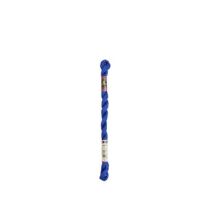Fil - DMC - Coton Perlé Small N8 - Couleur 797 - 100% Coton - 25 mètres