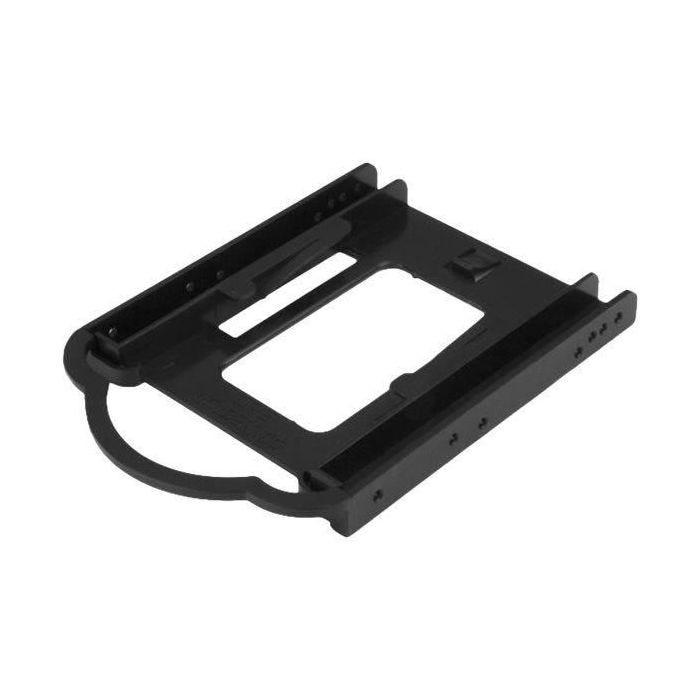 StarTech.com Support de fixation pour disque dur 2,5" dans baie 3,5" - Installation sans outils (BRACKET125PT)
