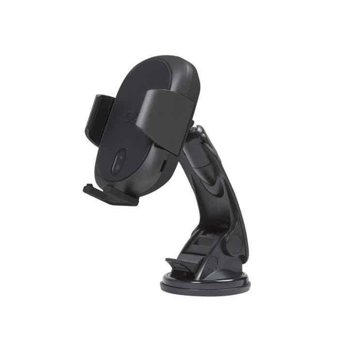Support voiture - Force Power - Charge à induction - Chargeur voiture filaire - Noir