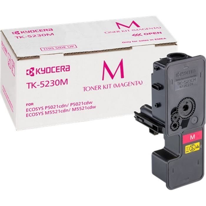 Cartouche toner KYOCERA TK-5230M - Magenta - Laser - 2200 pages