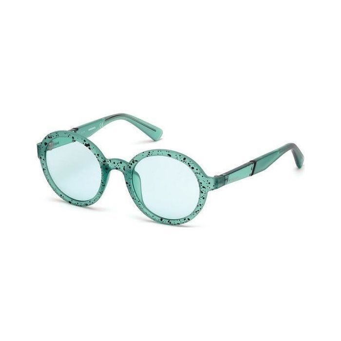Lunettes de soleil - Diesel - Unisexe - Couleur Bleu - Acétate - Mixte