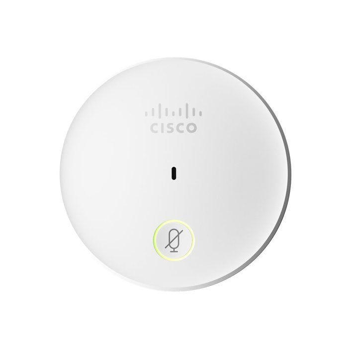 CISCO Table Microphone w/Euroblock plug spa - CS-MIC-TABLE-E=