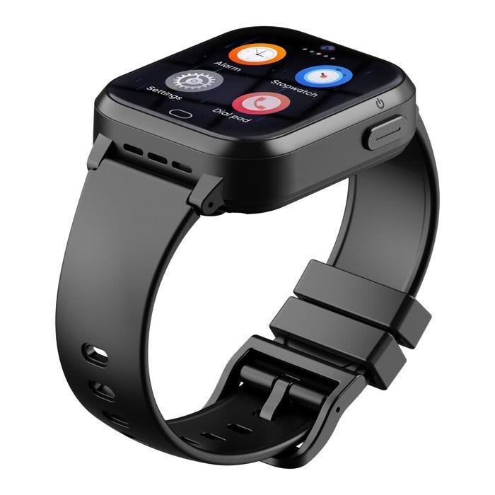 Montre Enfant avec SIM WiFi et Bluetooth Bouton SOS GPS Appel Vidéo Forever Noir