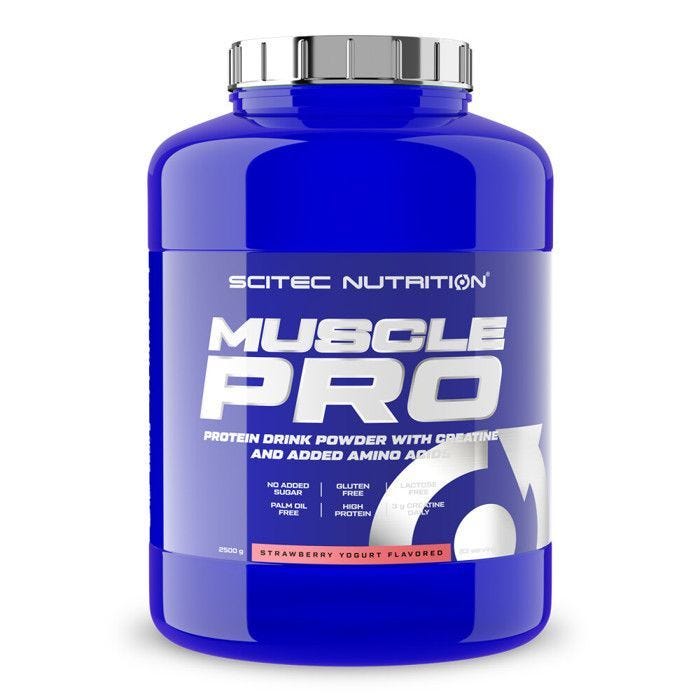 Protéine multi-sources Scitec Nutrition - Muscle Pro - Strawberry Yogurt 2500g