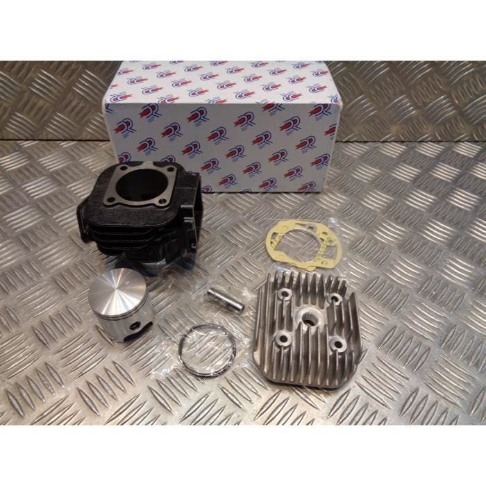 cylindre piston culasse dr fonte sport diam 47 mm scooter mbk 50 booster next rocket stunt minarelli vertical DR-KT00088