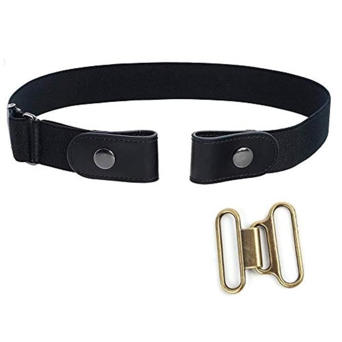 Boucle De Ceinture - Chris Taille-M - Ceinture élastique pour femmes - Noir