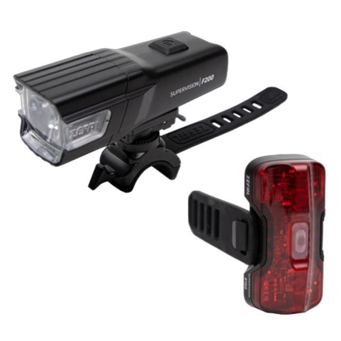 Zefal 121000 - KIT ECLAIRAGE AV/AR ZEFAL