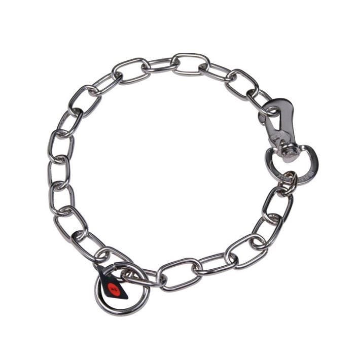 Herm Sprenger - Collier ajustable, poils longs, acier inoxydable Unique