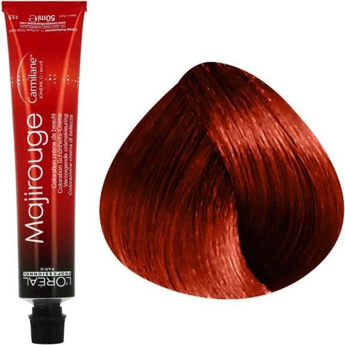 L'Oréal Professionnel Coloration rouge intense sans ammoniaque 6.64 : Blond Foncé Rouge Cuivré Sans ammoniaque, 50ml