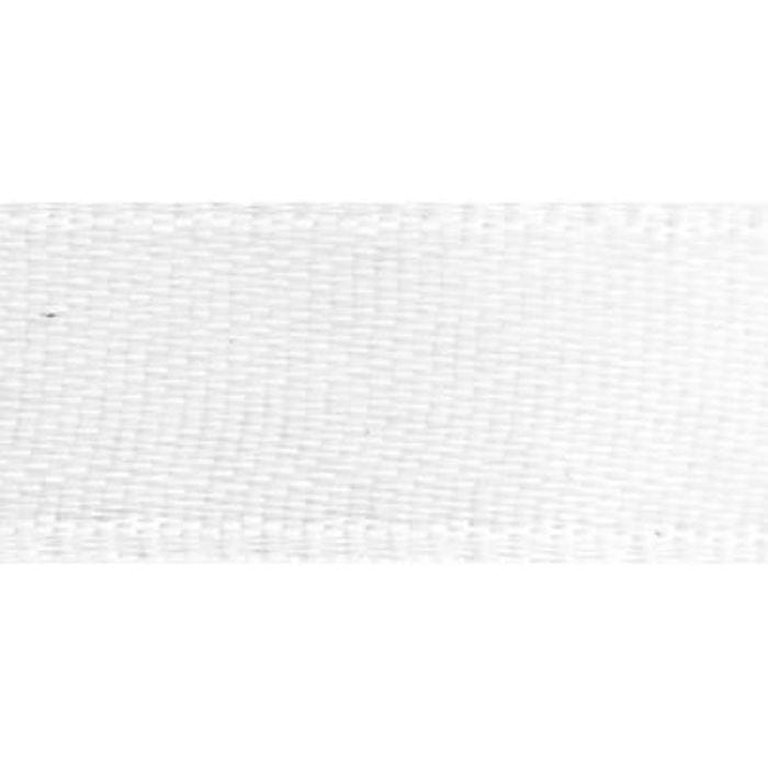 Ruban satin - Blanc - 7 mm - 10 m - Rayher