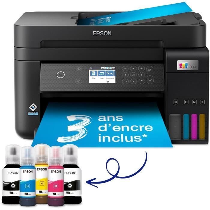 Imprimante multifonction Epson Ecotank ET-3850