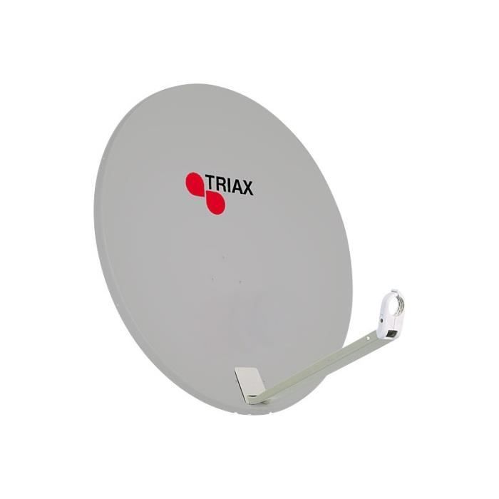 Parabole - TRIAX - Adt64 - 64cm acier galvanisé - Compatible Hotbird/Astra - Montage rapide
