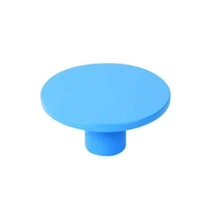 BOUTON ABS 60 MM TEINT. BLEU , LOT DE 24