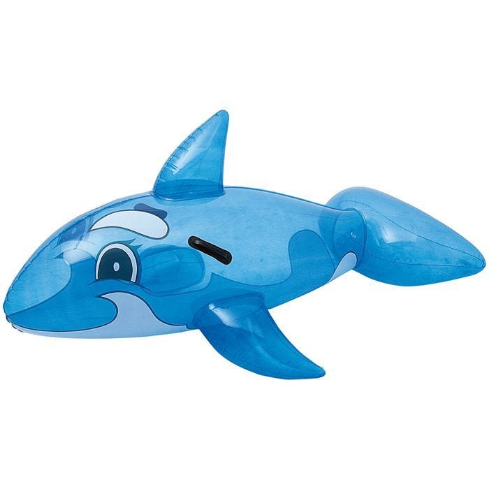 Bouée à chevaucher - Bestway - Baleine - 148 x 84 x 68 cm