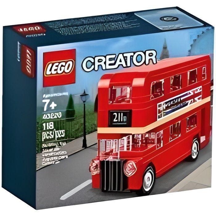 LEGO 40220 Creator Double Decker London Bus by LEGO