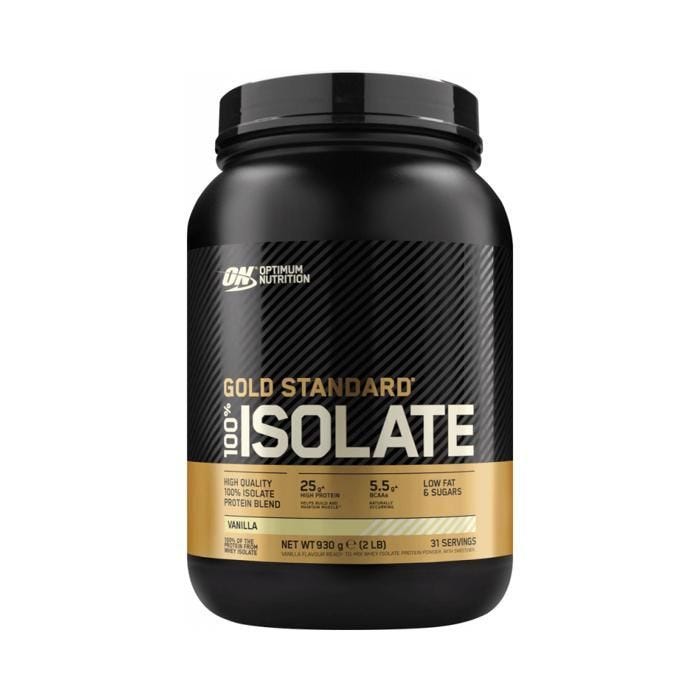 100% Whey Gold Iso 2.05lbs Vanille Optimum Nutrition Proteine