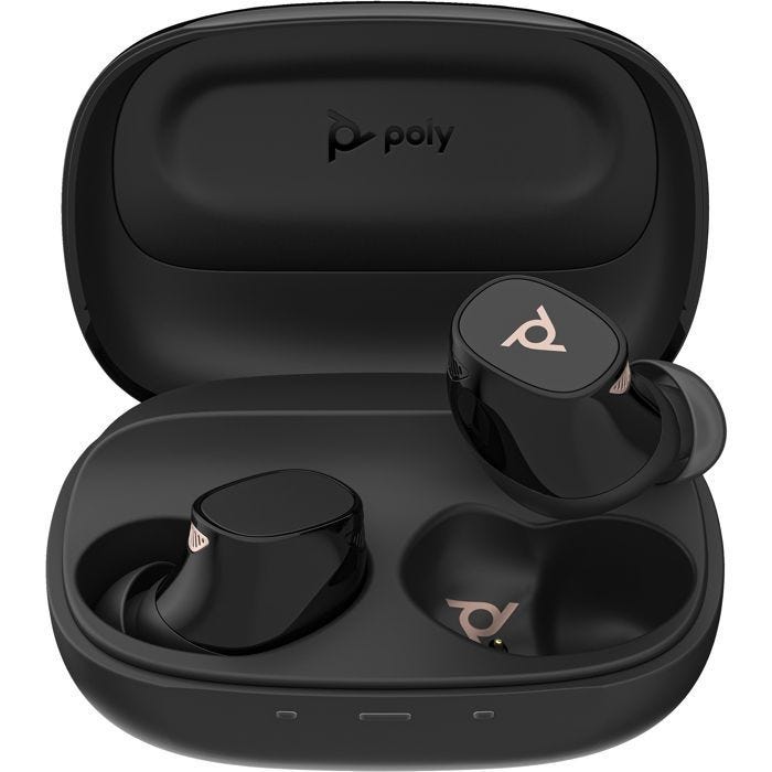 HP Poly Voyager Free 20 téléphone portable Oreillette Bluetooth noir Noise Cancelling