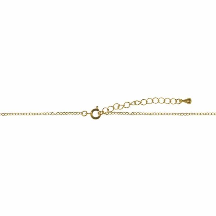 Chaîne à maillons - Rayher - 2 mm - Métal - Doré - 78 cm + 5 cm de rallonge