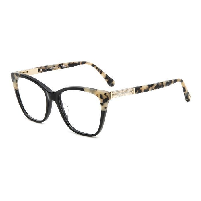 Lunettes de Vue KATE SPADE CLIO/G 53/17/140 807 BLACK ACETATE FRAMES WOMAN KATE SPADE CLIO/G BLACK Optical frames 53