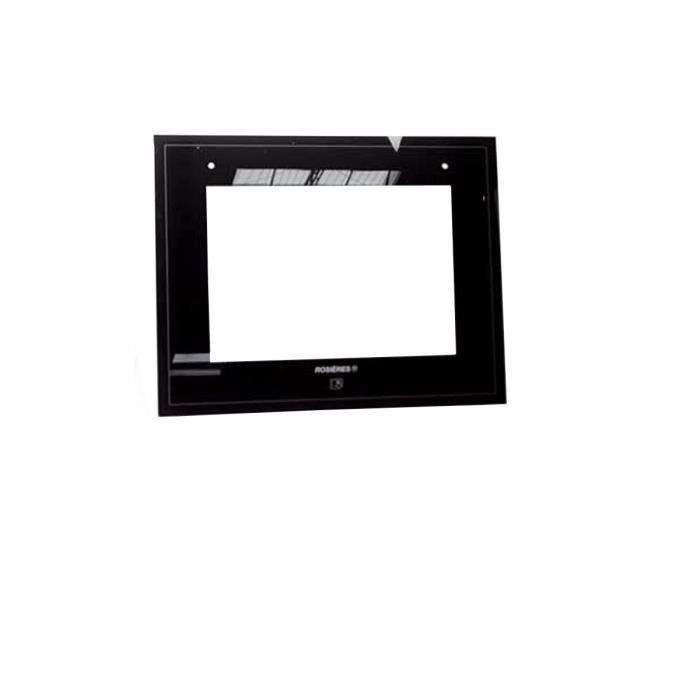 Vitre extérieure de porte - ROSIERES - Four, cuisinière - Noir - Plaque de cuisson pour four