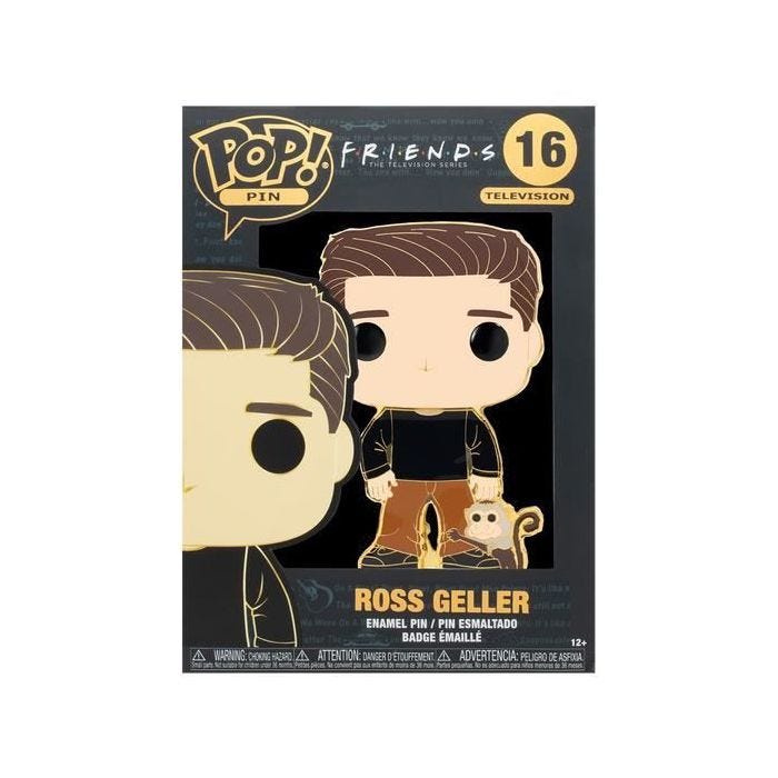 Funko Pin's Ross Geller Friends 16