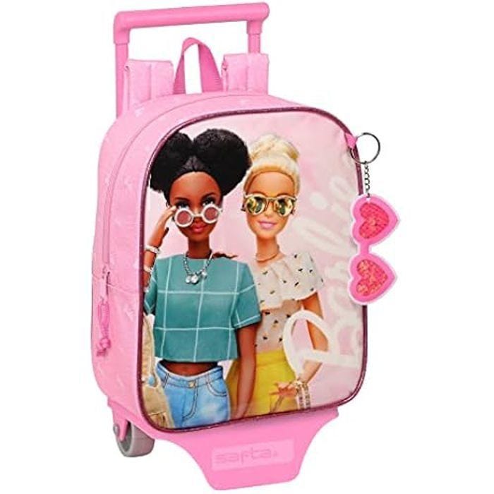 Sac à dos - SAFTA - BARBIE GIRL - Confortable - Polyvalent - 22 x 10 x 27 cm - Rose