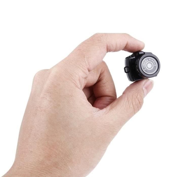 Mini Caméra Sport HD - YONIS - Ultra-Mini - 2 Mégapixels - Enregistrement par pression - Noir