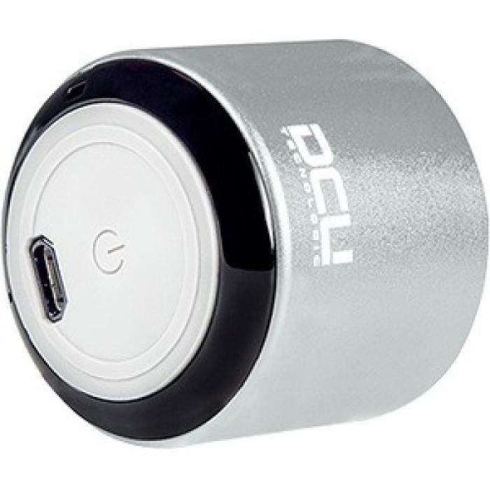 dcu - accessories mini bluetooth speaker 3w silver noir noir Noir