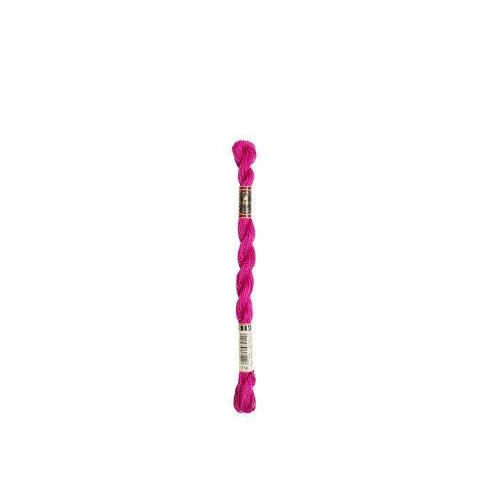 Fil DMC Coton Perlé Médium N5 Col. 718 Violet
