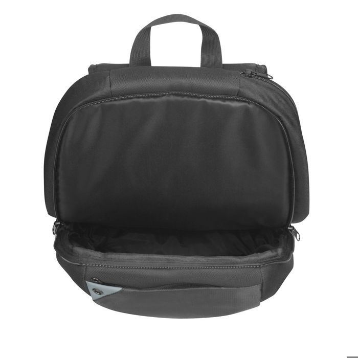 Sac à dos TARGUS Intellect pour ordinateur portable 15,6'' - Noir/Gris - Imperméable - Compartiment rembourré