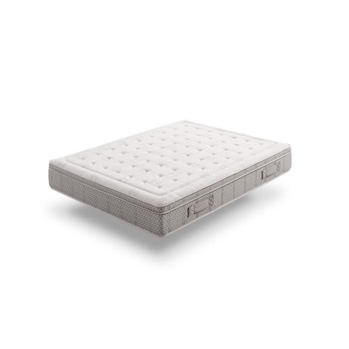 Matelas à ressorts ensachés - IKON SLEEP - Prestige - 150x190 cm - Mousse Haute Résilience - Certifié OEKO-TEX