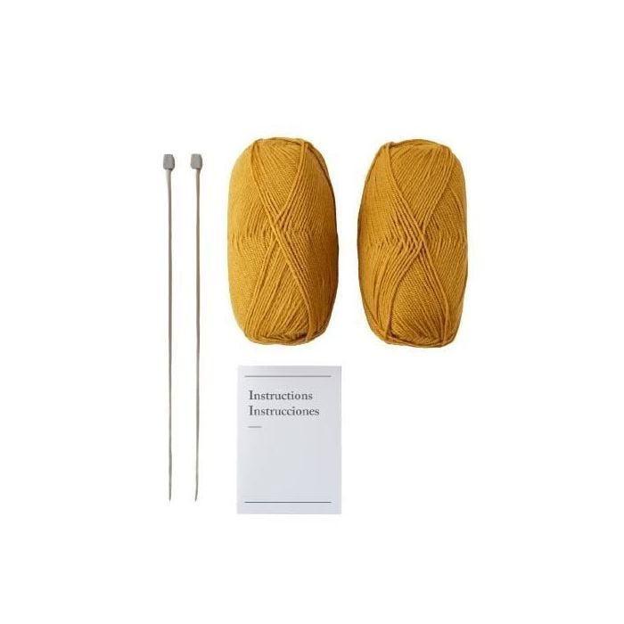 Kit tricot - DMC - Mindful Making - Mon duo tout chaud coloris assorti - Artisanat - Orange - Acrylique